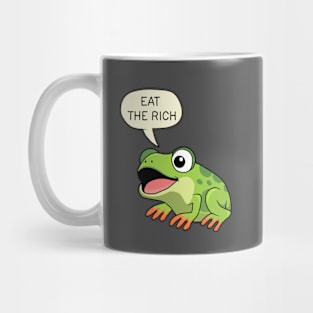 Eat The Rich - Frog Mug